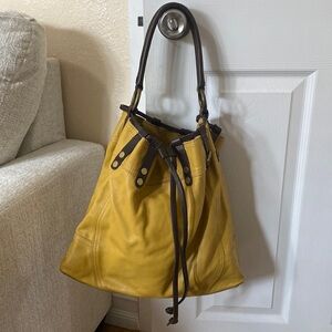 Vintage lucky brand leather purse/handbag